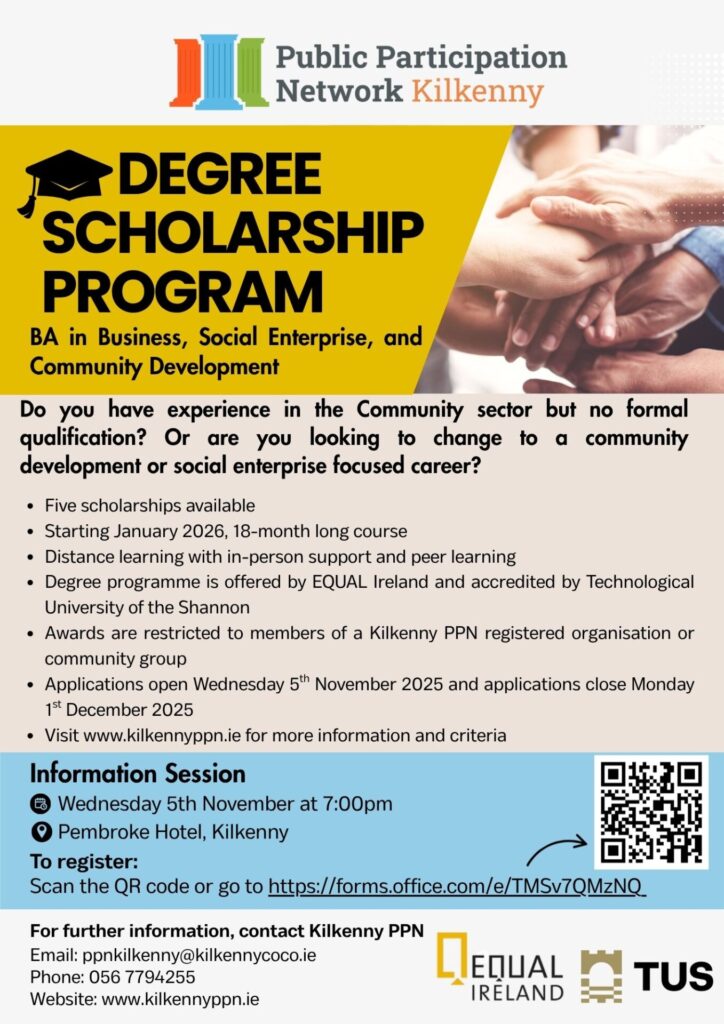 A4 – Kilkenny PPN Degree Scholarship Programme (2)